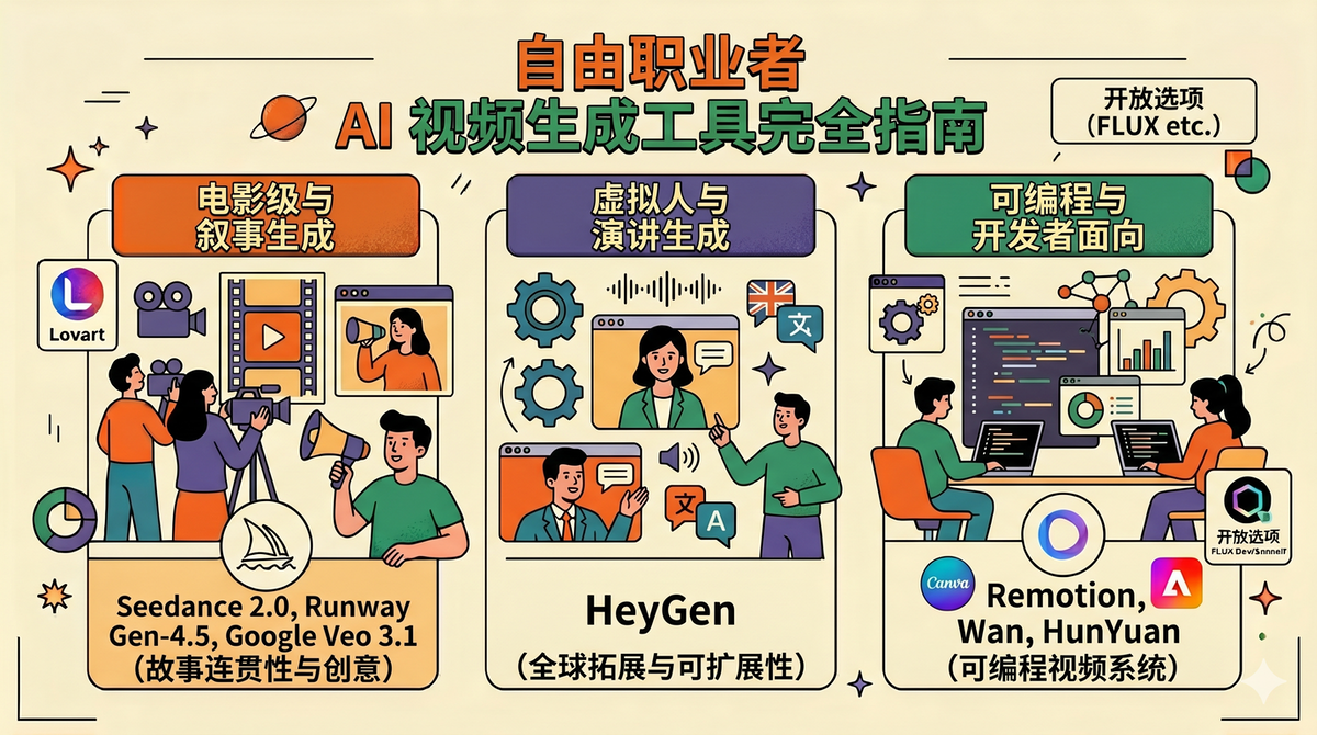 AI视频生成工具（2026指南）